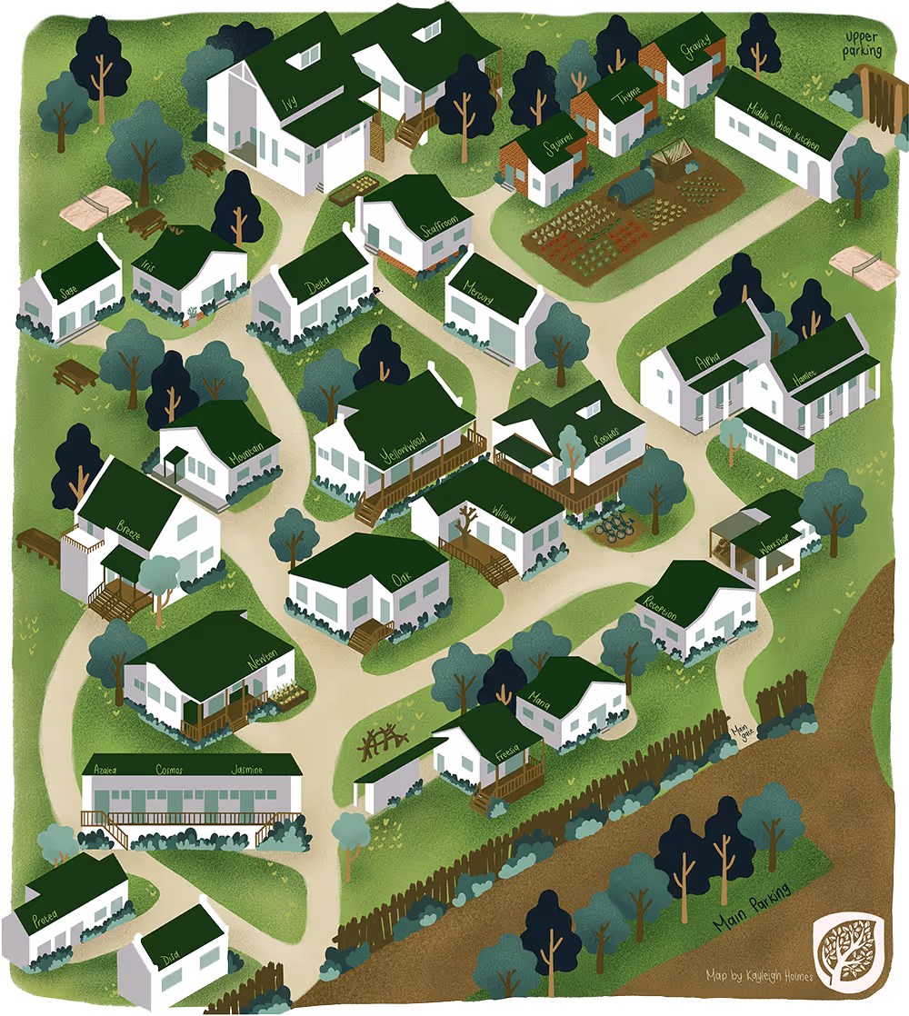 Newberry House campus map
